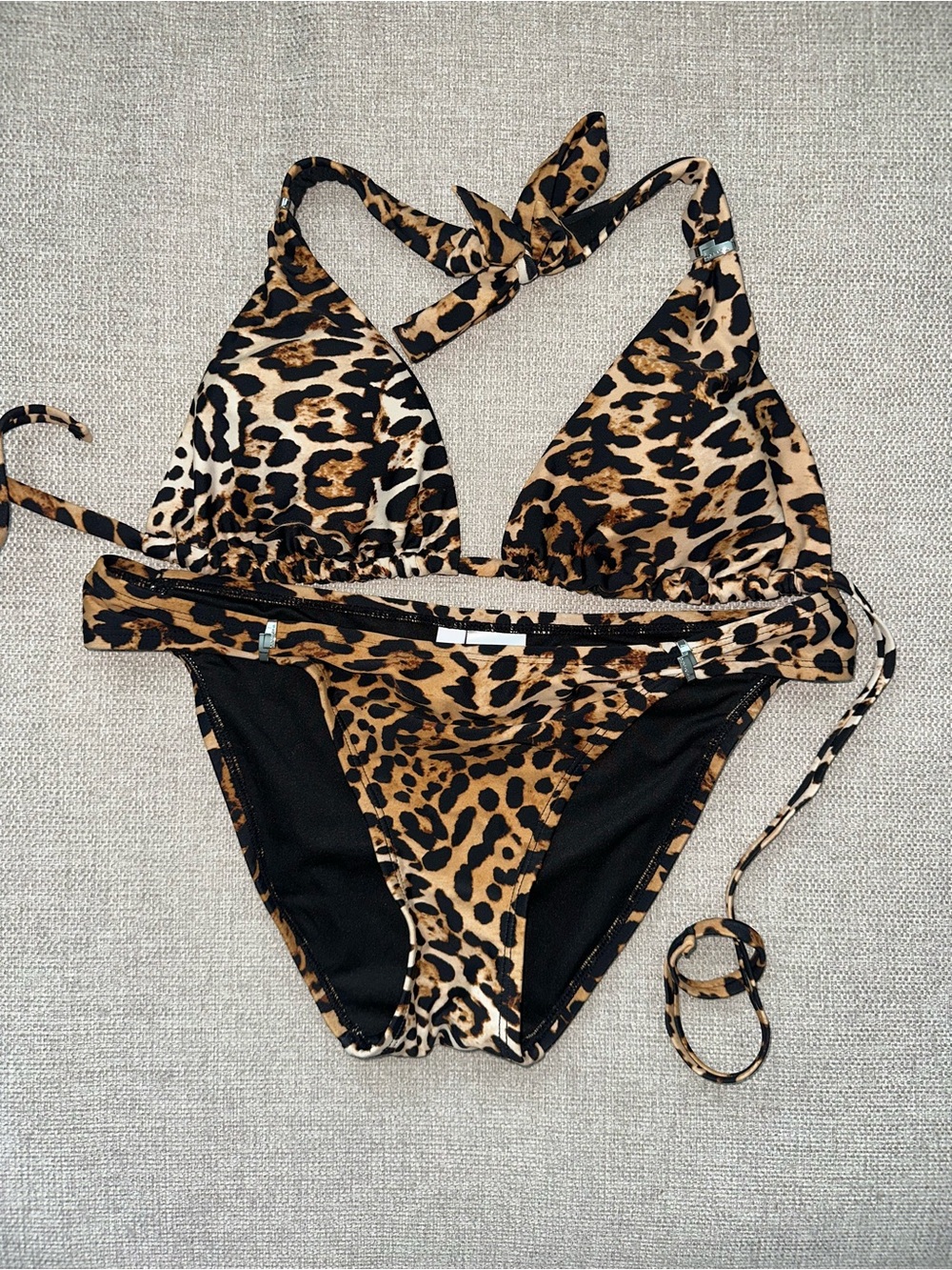 Calvin Klein Bikini Set in Animal Print